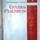 ESTUDIOS FILOLÓGICOS