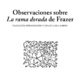 OBSERVACIONES SOBRE LA RAMA DORADA DE FRAZER