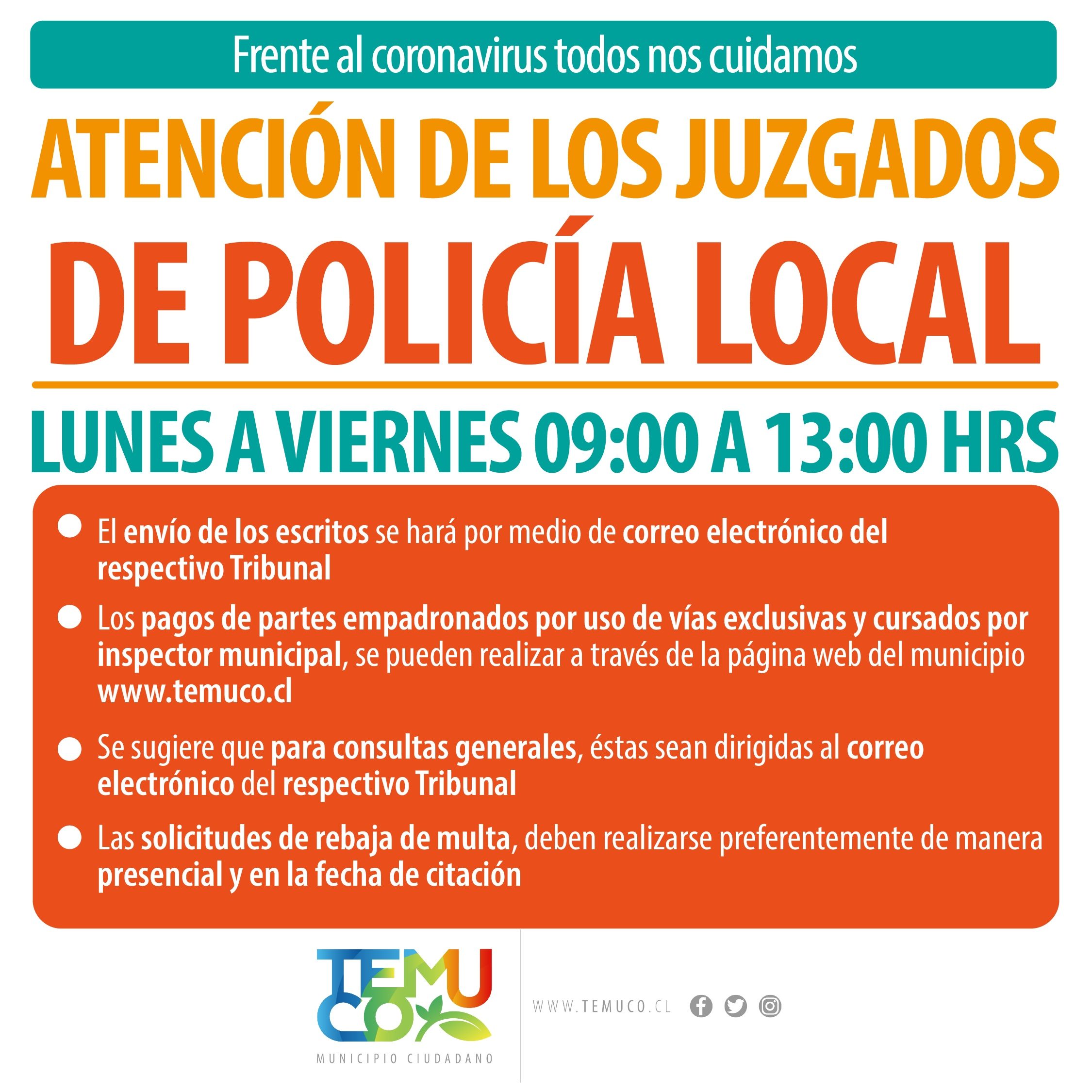 Juzgado de Policía Local de Temuco Municipalidad de Temuco